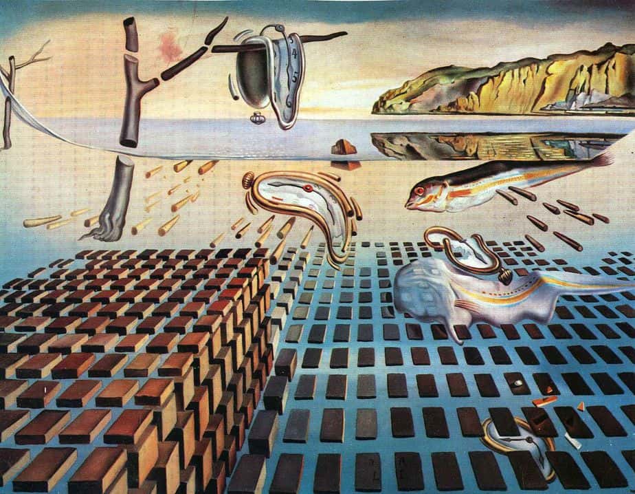 Disintegration of the Persistence of Memory Greatest Paintings of Modern Art