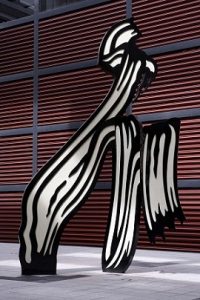 Brushstroke by Roy Lichtenstein