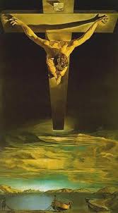 Christ of Saint John of the Cross painting by salvador dali