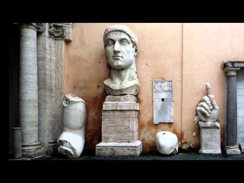 Roman artwork depicted by Colossus of Constantine