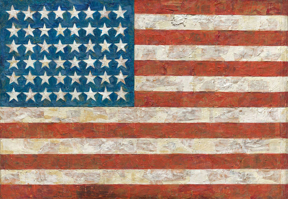 Flag (1955) by Jasper Johns