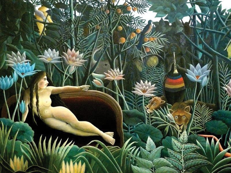 The Dream (1910) by Henry Rousseau 