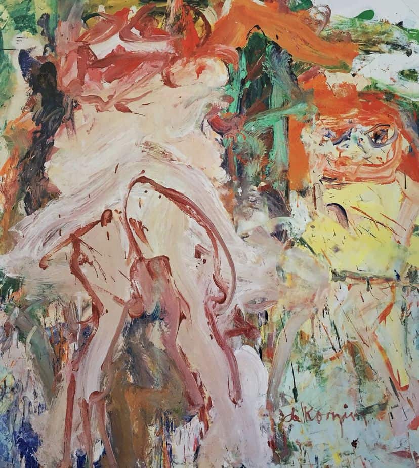 Women and Child famous artwork by Willem de Kooning