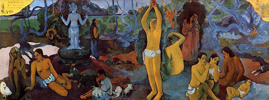 Where Do We Come From? What Are We? Where Are We Going? (1897) by Paul Gauguin
