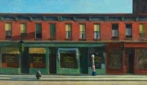 Early Sunday Morning by Edward Hopper