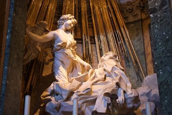 baroque art depicted by Ecstasy of Saint Teresa