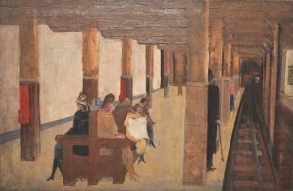Entrance to Subway By Mark Rothko