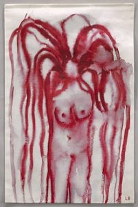 Girl with Hair by Louise Bourgeois