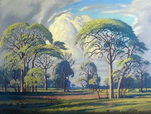 Hardkoolbome - Bosveld Painting by Jacobus Hendrik Pierneef.