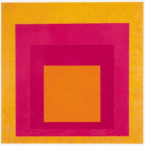 homage to the squares(la tehuana) by josef albers