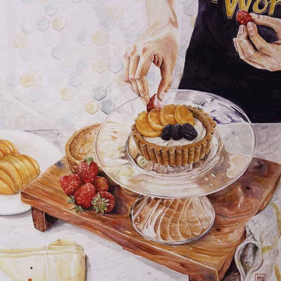 Ira Carella Waterpainting