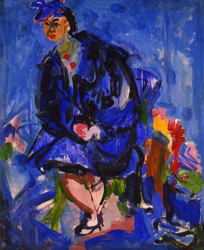 japanese girl by hans hofmann