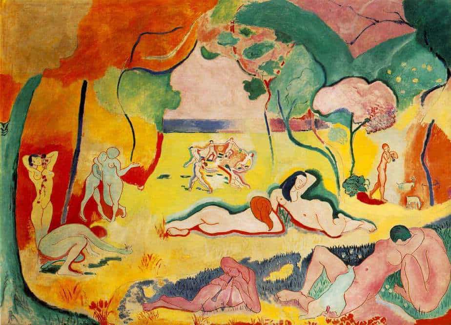 Joy of Life (1905) by Henri Matisse Greatest Paintings of Modern Art