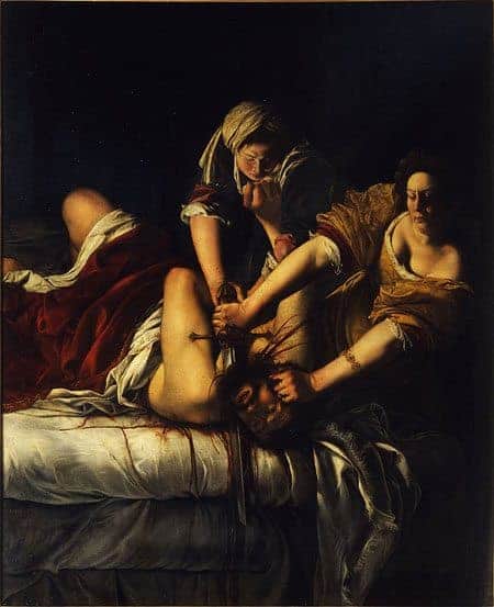 Judith Slaying Holofernes by Artemisia Gentileschi