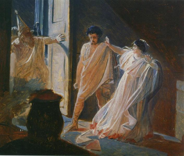 Love Of Vestal by nikolai ge