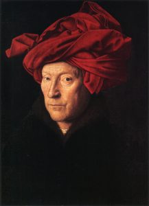 Man in a Red Turban (1433) by Jan van Eyck