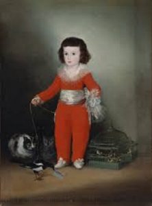 Manuel Osorio Manrique de Zúñiga by Fransesco Goya