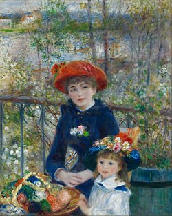 On the Terrace Impressionism