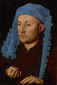 Portrait of a Man with a Blue Chaperon (c. 1430) by Jan van Eyck