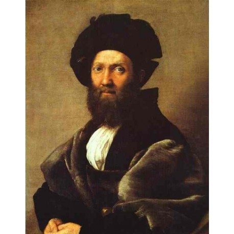 Portrait of Baldassare Castiglione by Raphael