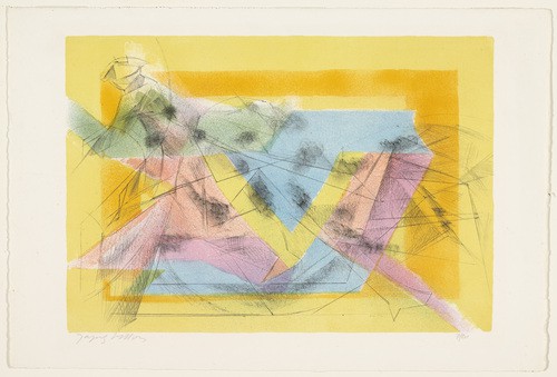 rider in the ring by Jacques Villon