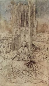 Saint Barbara (1437) by Jan van Eyck