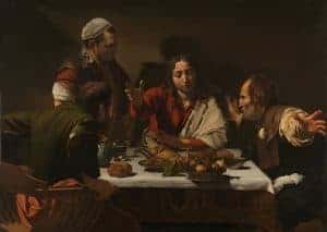 Supper at Emmaus by Caravaggio