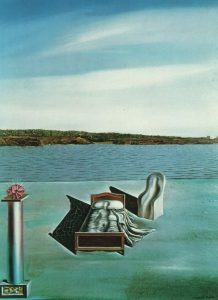 Surrealist Composition with Invisible Figures