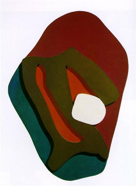 terrestrial forest form by Jean Arp