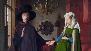 The Arnolfini Portrait (1434) by Jan van Eyck