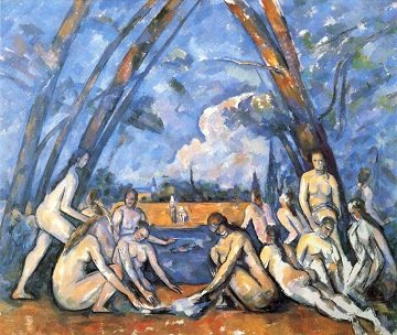 The Bathers by Paul Cezanne