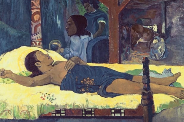 The Birth of Christ by Paul Gauguin