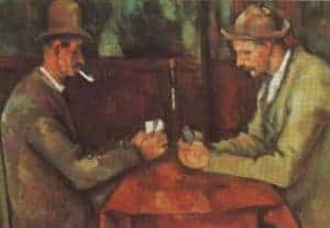 The Card Players by Paul Cezanne
