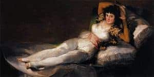 The Clothed Maja by Fransesco Goya