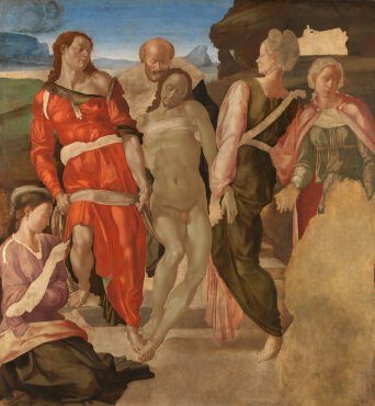 Spirituality in Art depicted by The Entombment