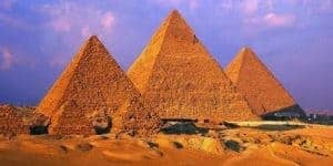 The great pyramids of giza