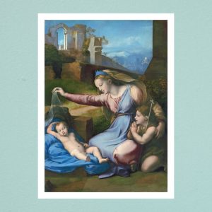 madonna with the blue diadem jan van eyck
