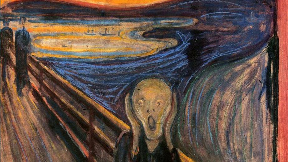The Scream (1893) by Edvard Munch