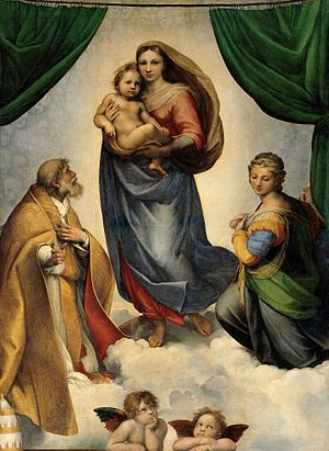 Spirituality in Art depicted by The Sistine Madonna