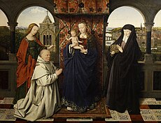 The Virgin and Child with Saints and Donor (c. 1441–1443) by Jan van Eyck