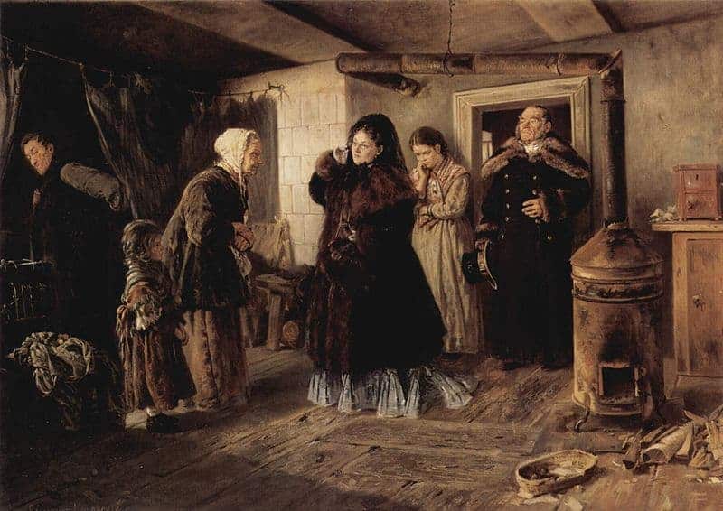 Realism Art Vladimir-Makovsky-philanthropists