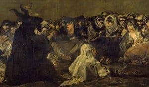 Witches' Sabbath by Fransesco Goya
